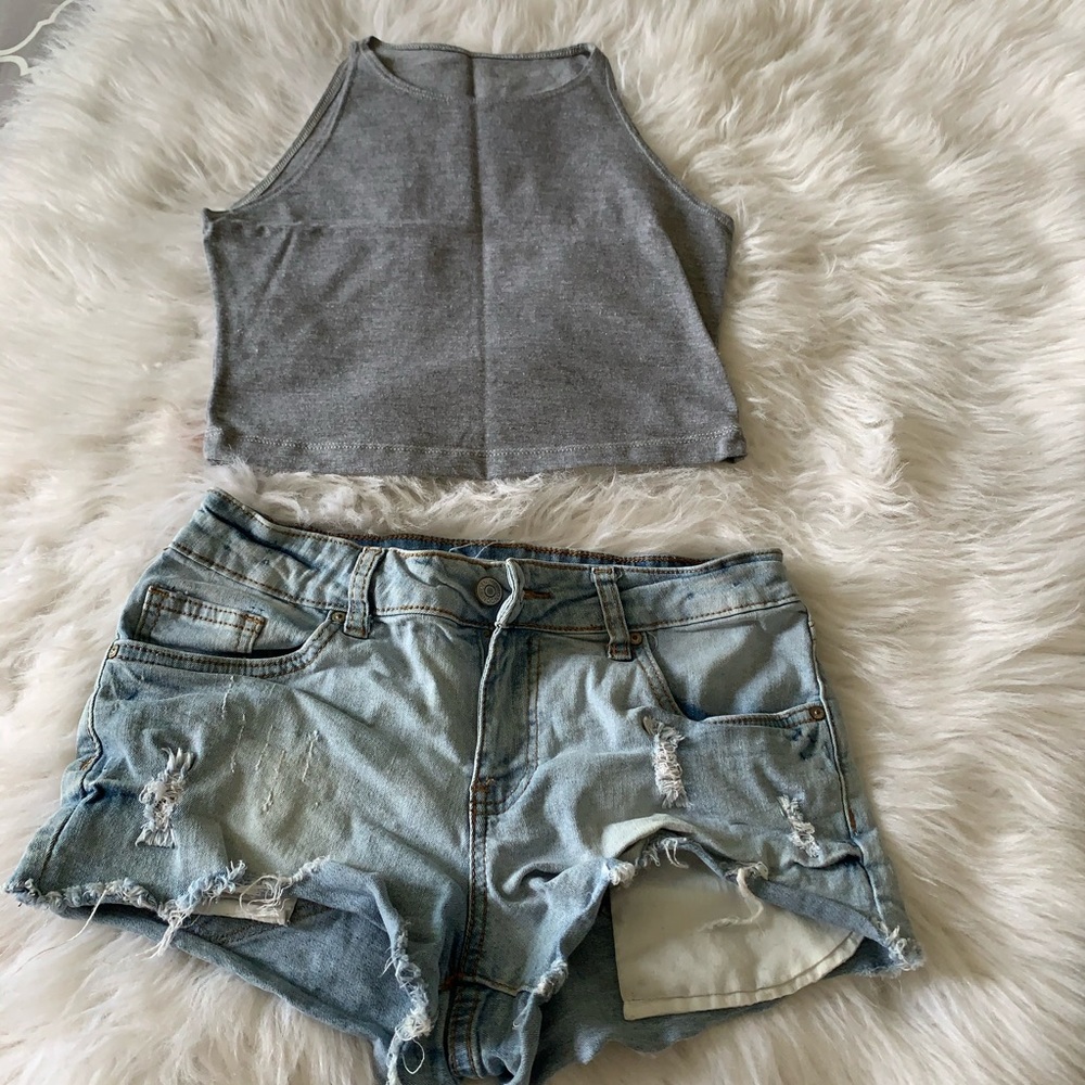 LONDON Jean shorts